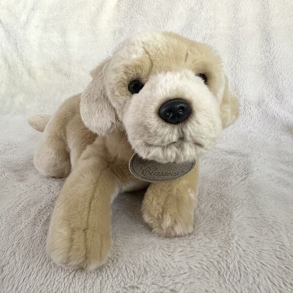 Russ Yomiko Classics Yellow Labrador Lab Dog Realistic Plush Stuffed Animal - Picture 2 of 6